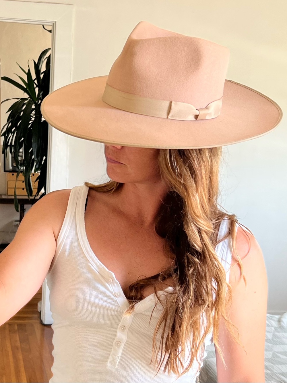 Lack Of Color Wide-Brim Hat